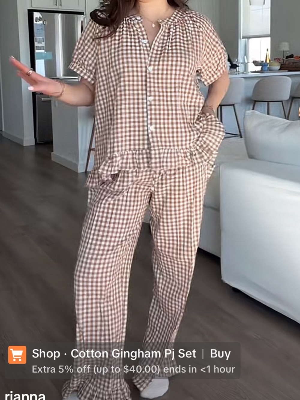 Gingham Set